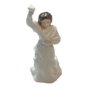 Royal Doulton Au Revoir Figurine HN 3729 Vintage Bone China Collectible